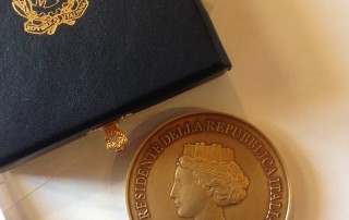 medaglia presidente della repubblica