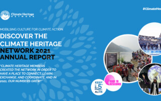 Report 2021 Climate heritage network Report 2021 Climate heritage network
