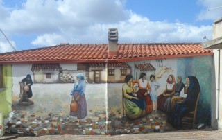 Carbonia monumento 20 Antico Borgo, Cimitero e Murales di Serbariu