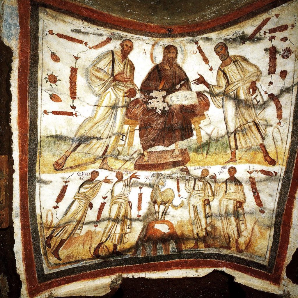 Roma monumento 1 Catacombe Santi Marcellino e Pietro 1