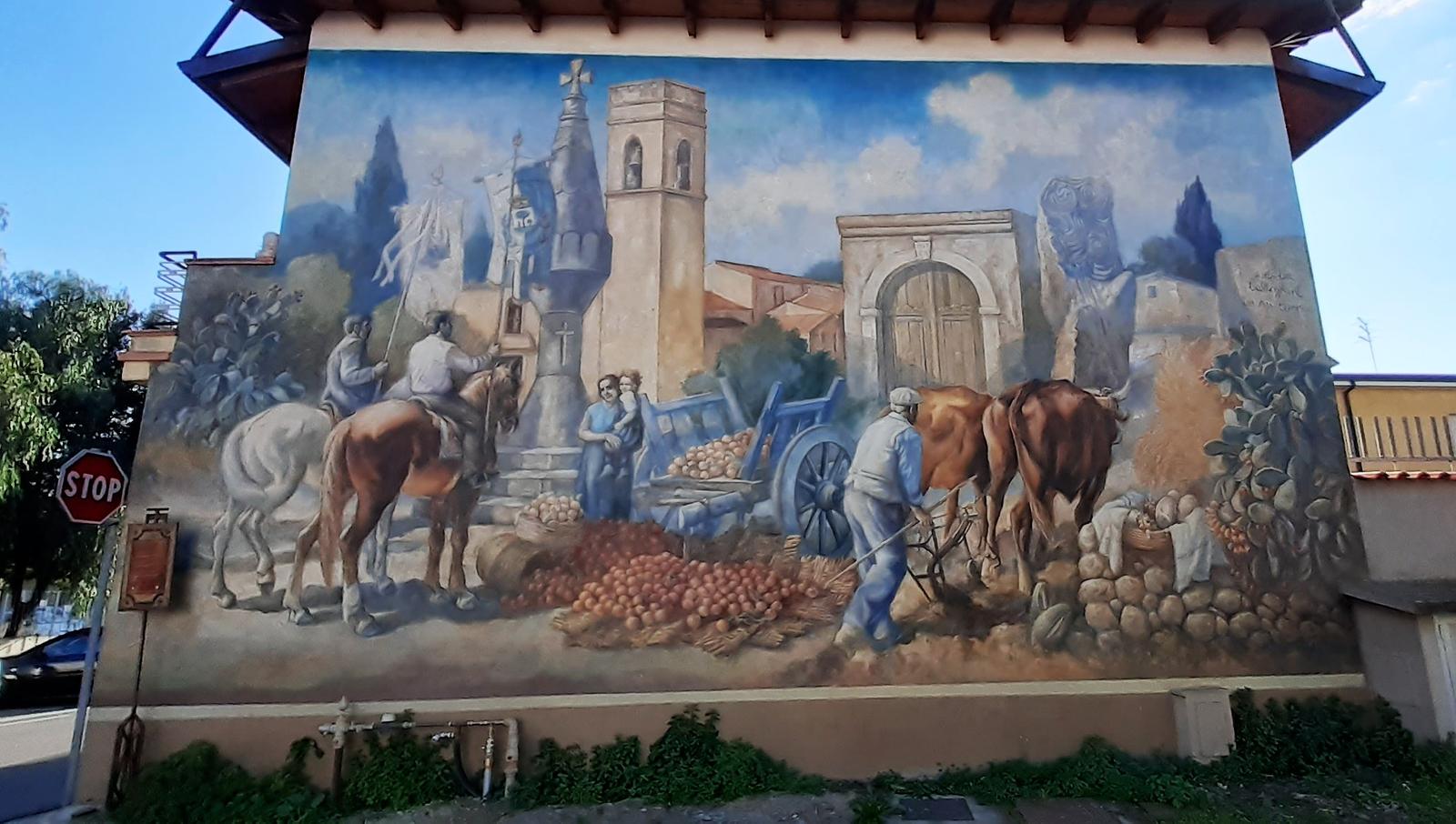 SAN SPERATE MONUMENTO 12 murale_storia_san_sperate SAN SPERATE MONUMENTO 12 murale_storia_san_sperate