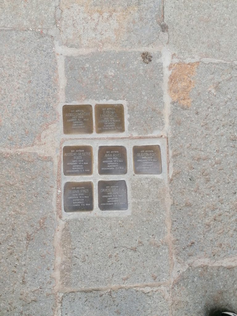 pietre inciampo Ghetto Novo